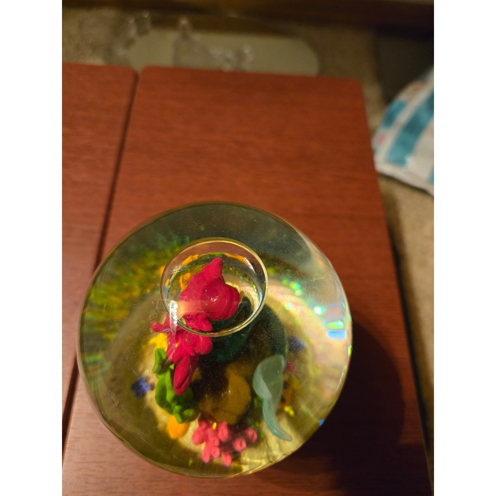 Disney The Little Mermaid Ariel Snow Globe Flounder Sebastian Under the Sea - Picture 7 of 10